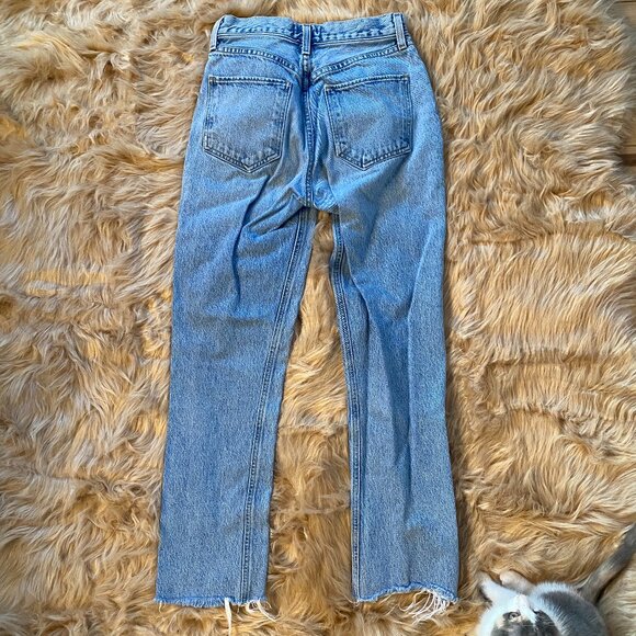 Agolde | Riley High Rise Straight Crop Pant - Picture 6 of 10